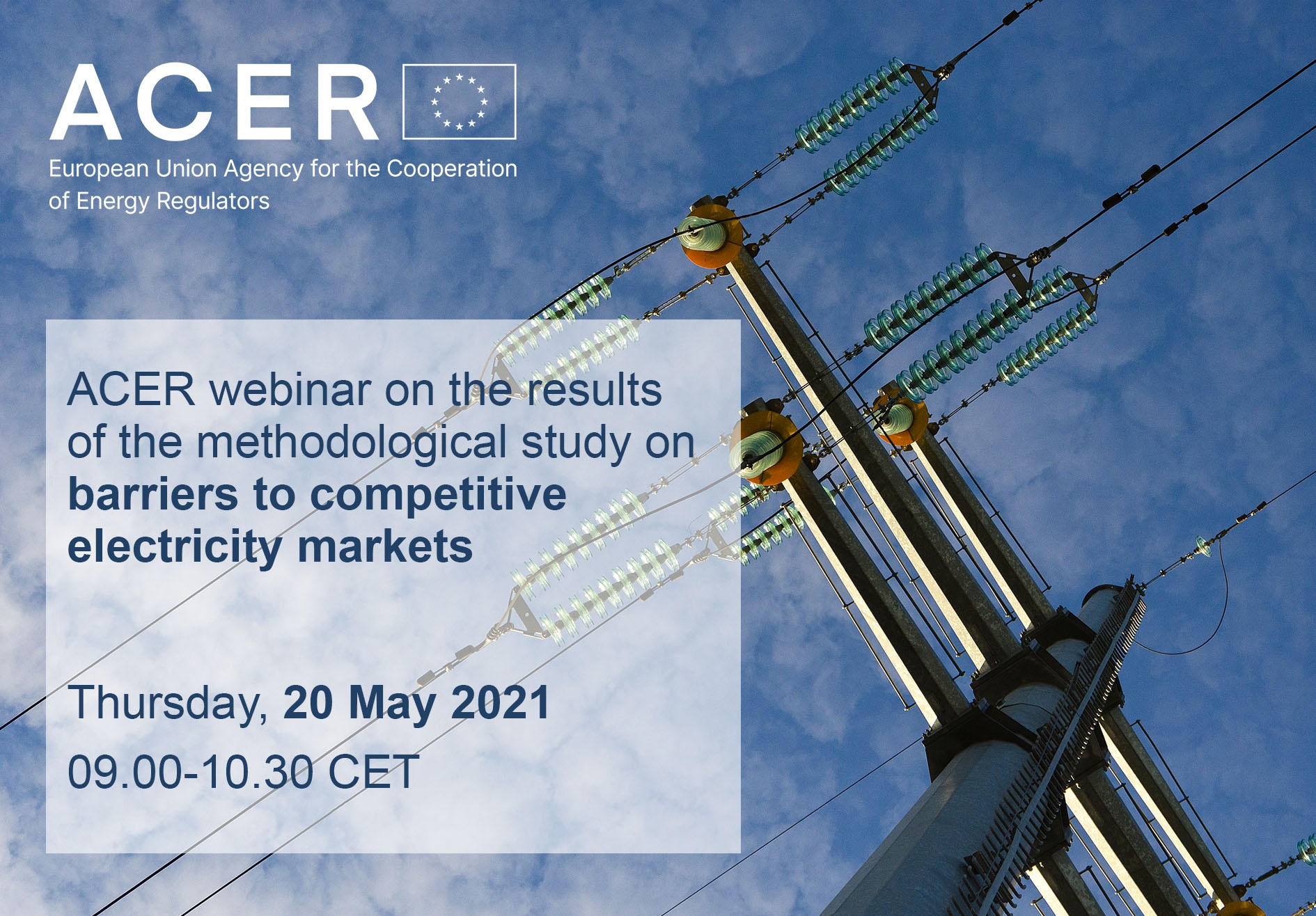 Online Webinar on the results of the methodological study on barriers to competitive electricity markets