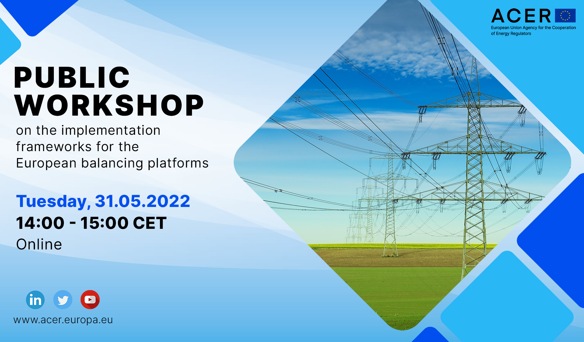 Public Workshop on the implementation frameworks for the European balancing platforms 