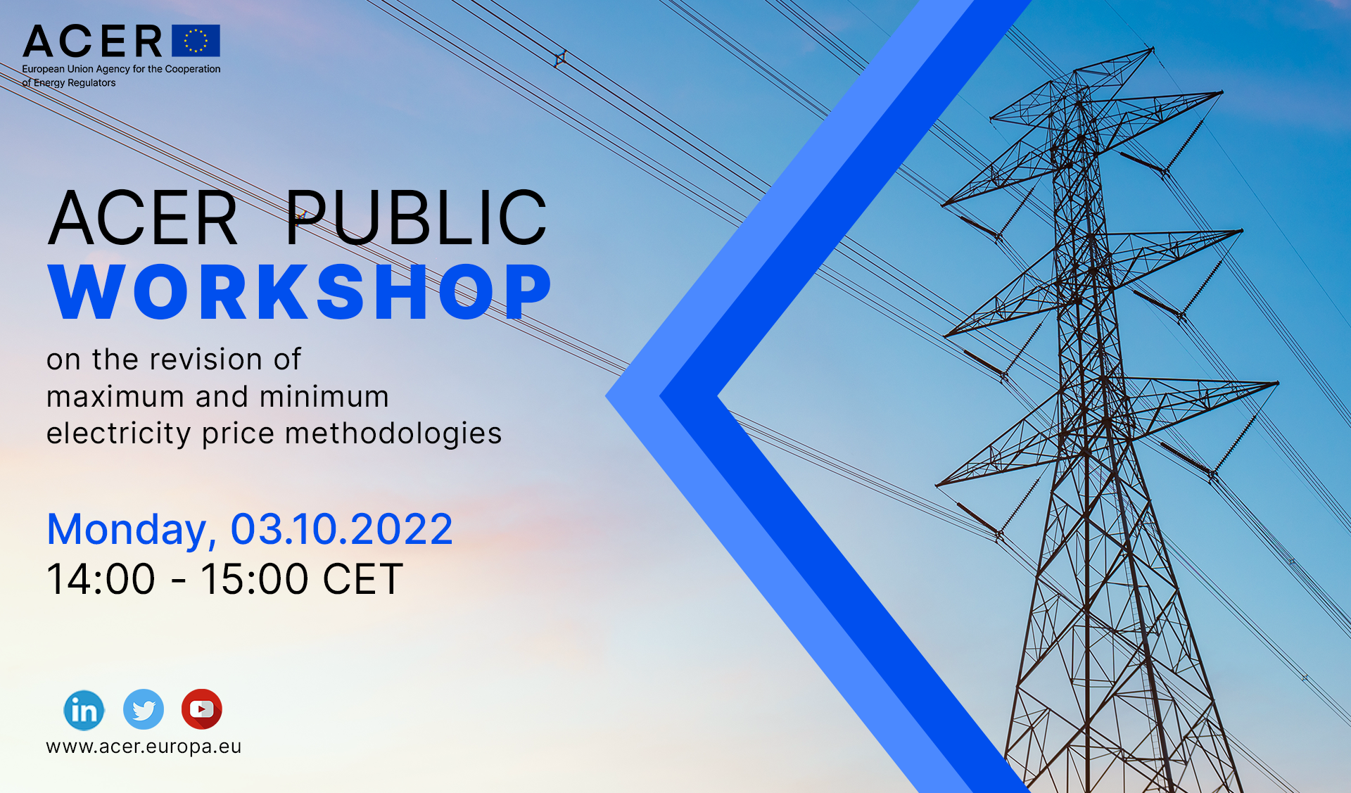 ACER Public workshop on the revision of maximum and minimum electricity price methodologies