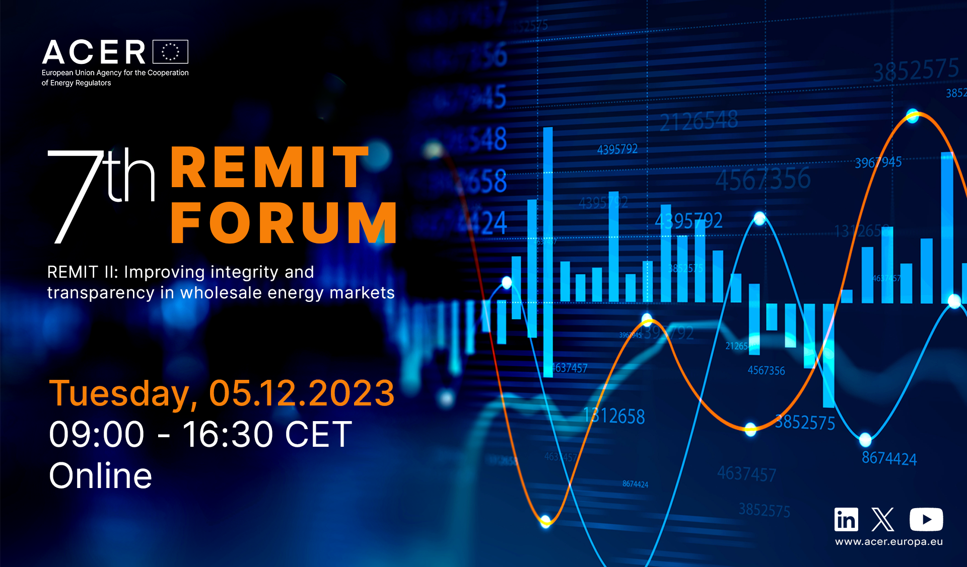 7th REMIT Forum – REMIT II: Improving integrity and transparency in wholesale energy markets