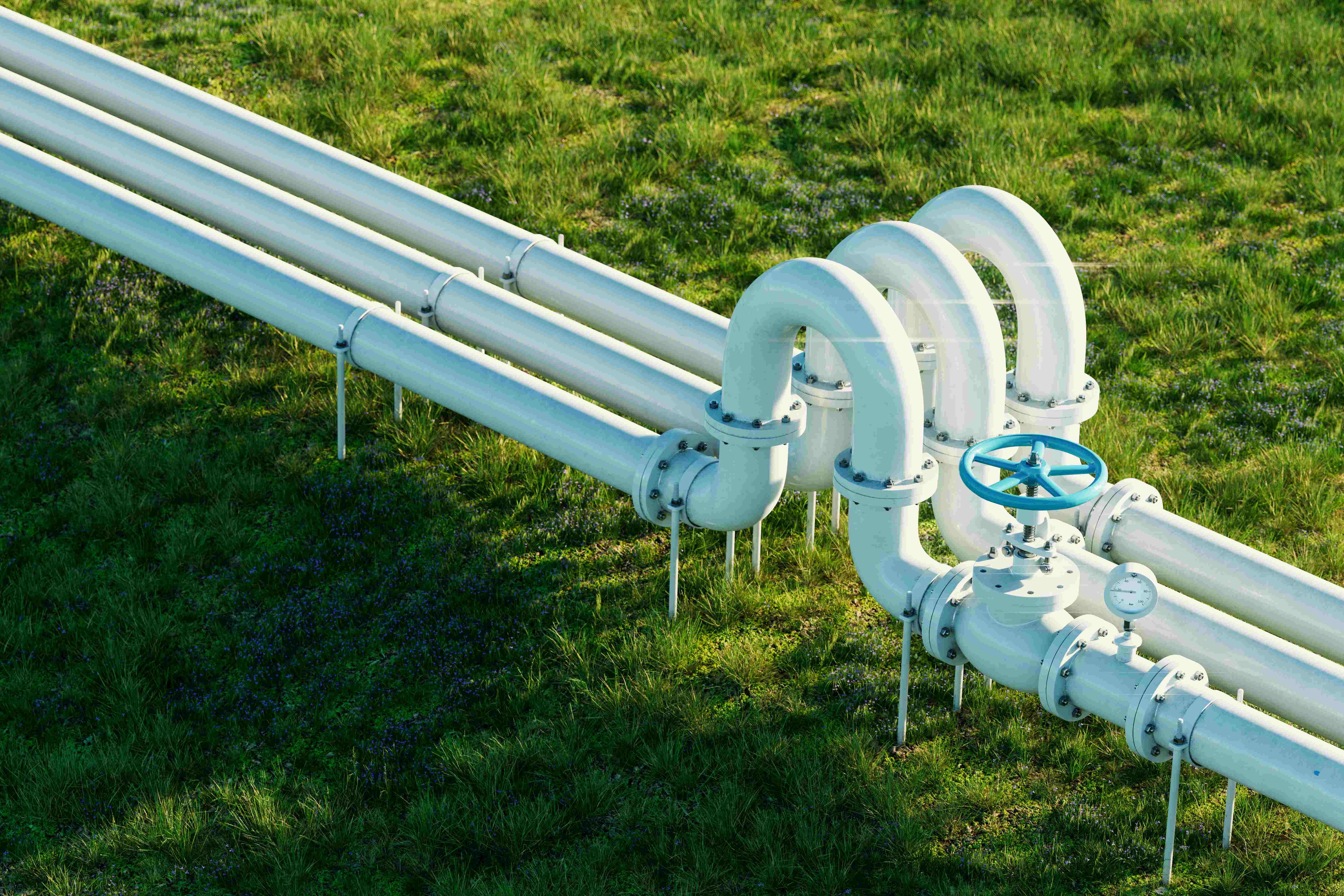Gas transmission pipelines 