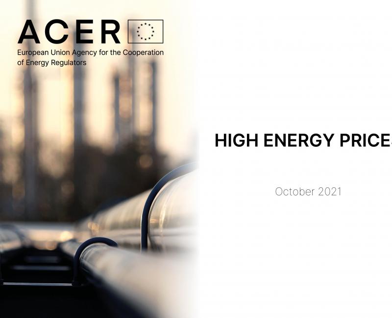 High Energy Prices, note, ACER