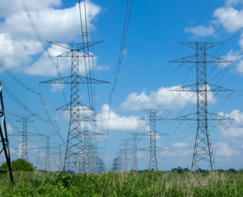 Electricity transmission lines