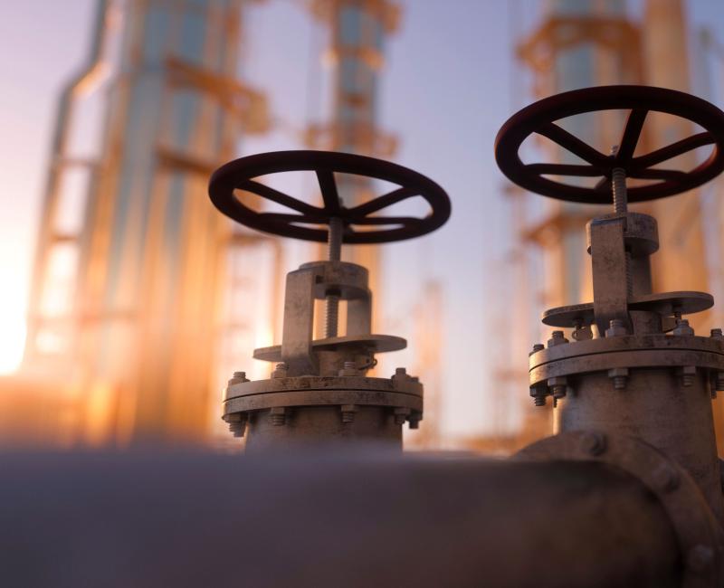 Gas pipes