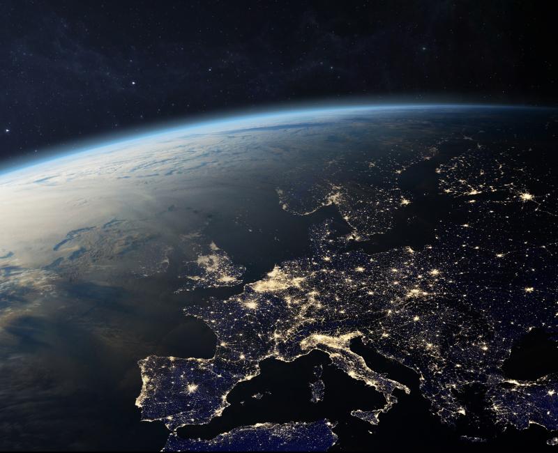 Europe from space