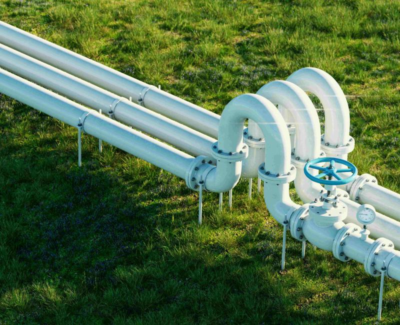 Gas transmission pipelines