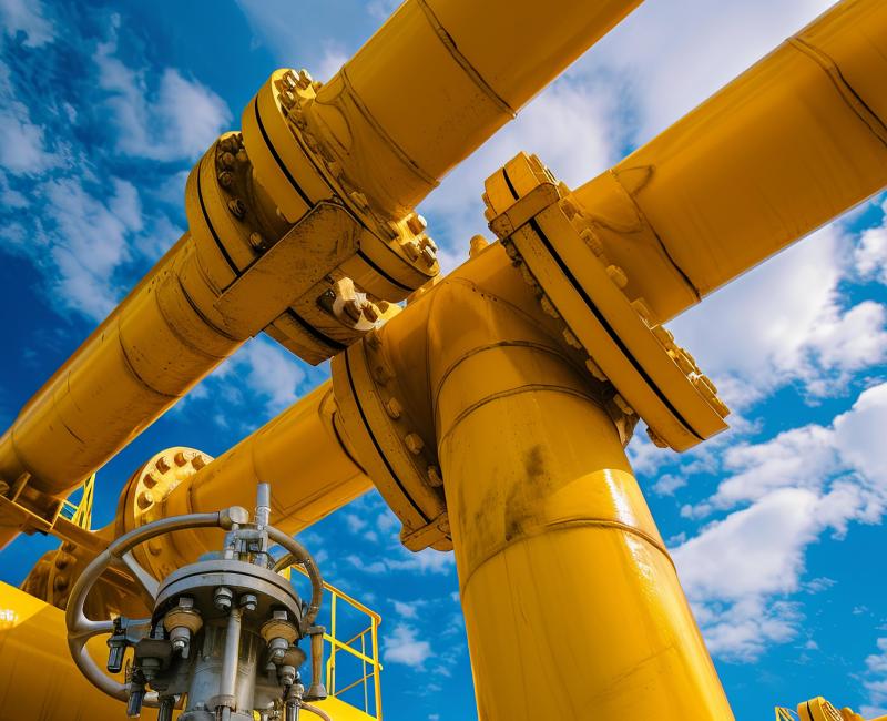 Gas pipe