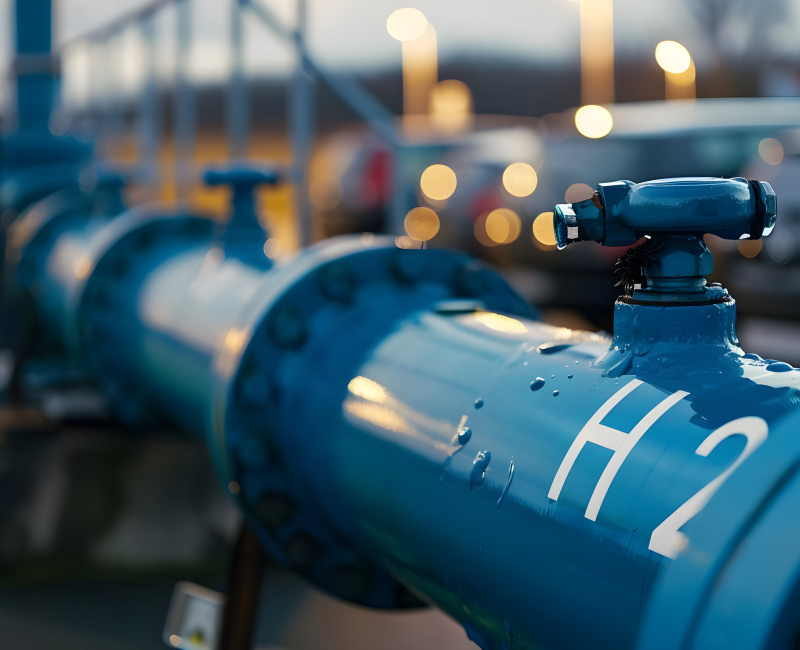 hydrogen pipe