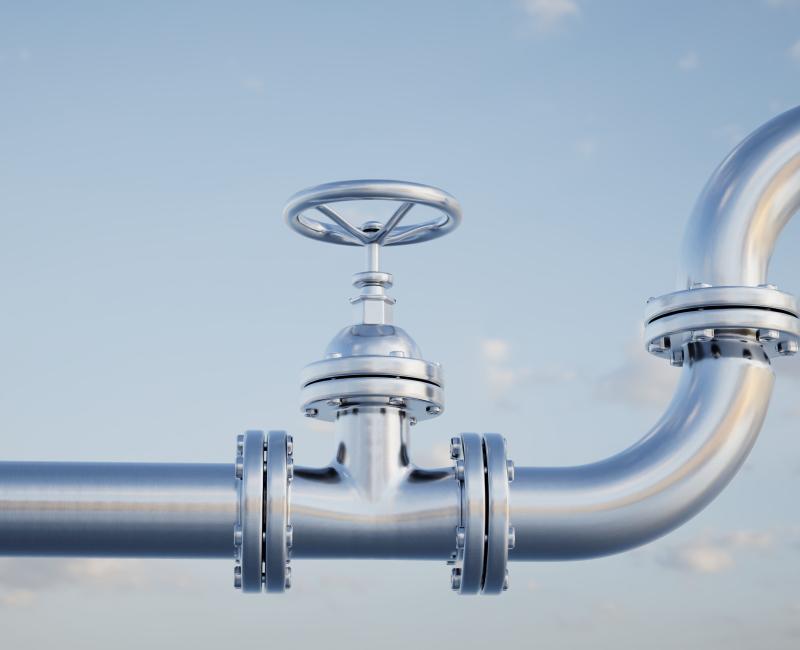 Gas pipes