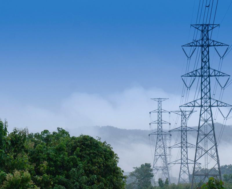 Electricity transmission line