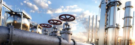 Gas pipes