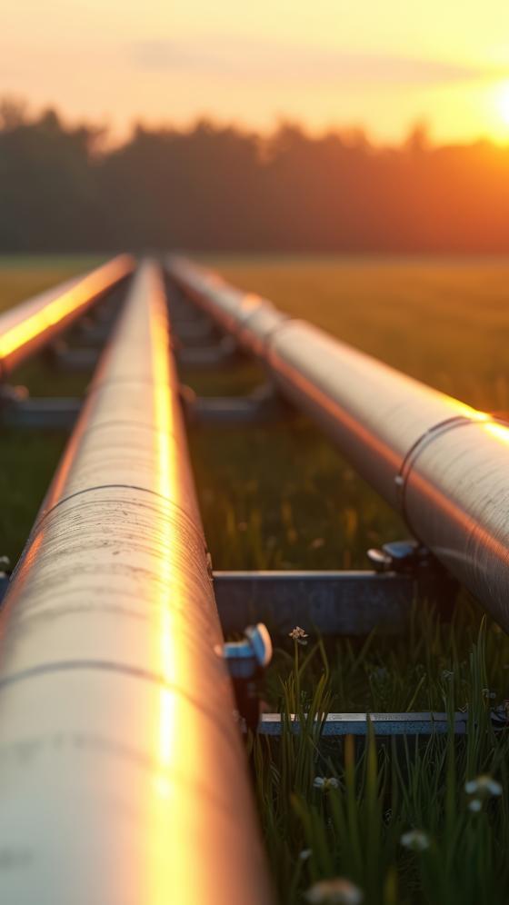 Gas pipelines