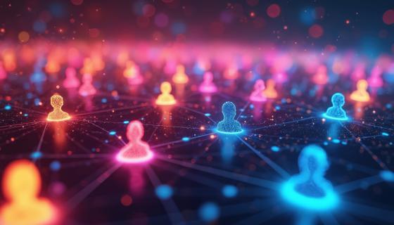 Digital network connecting people