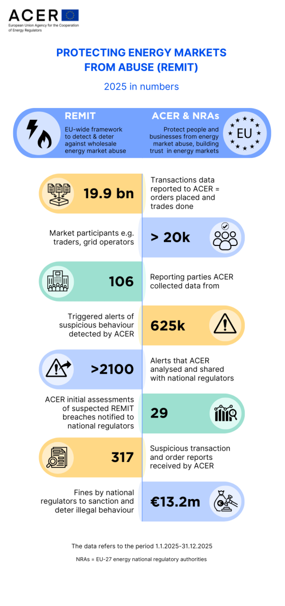 REMIT 2025: key figures